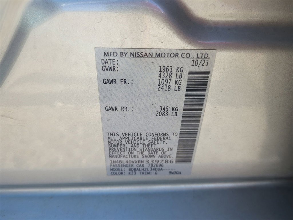 Used 2024 Nissan Altima 2.5 SV image 32