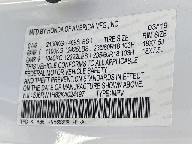 Certified 2019 Honda CR-V EX-L image 29
