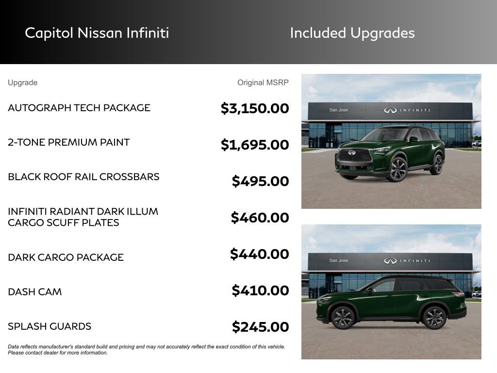 New 2026 INFINITI QX60 Autograph w/ Autograph Tech Package image 3