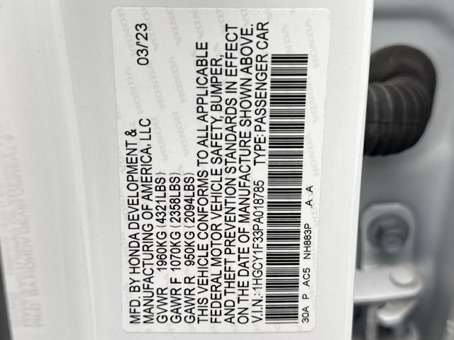 Used 2023 Honda Accord EX image 21