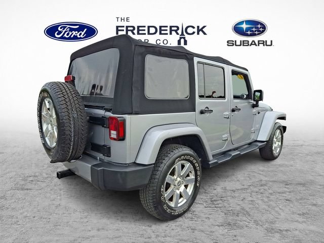 Used 2017 Jeep Wrangler Unlimited Sahara w/ Connectivity Group AWD/4WD image 4