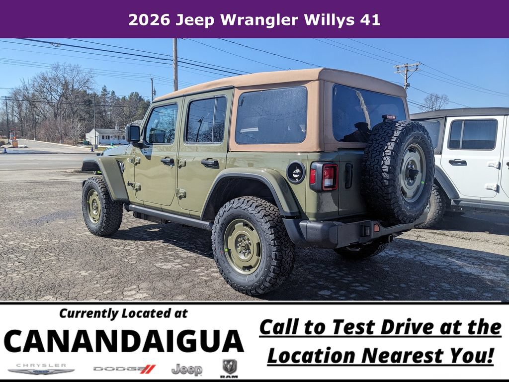New 2026 Jeep Wrangler Unlimited Sport AWD/4WD image 8
