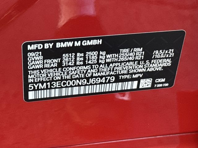 Used 2022 BMW X3 M w/ Executive Package AWD/4WD image 40