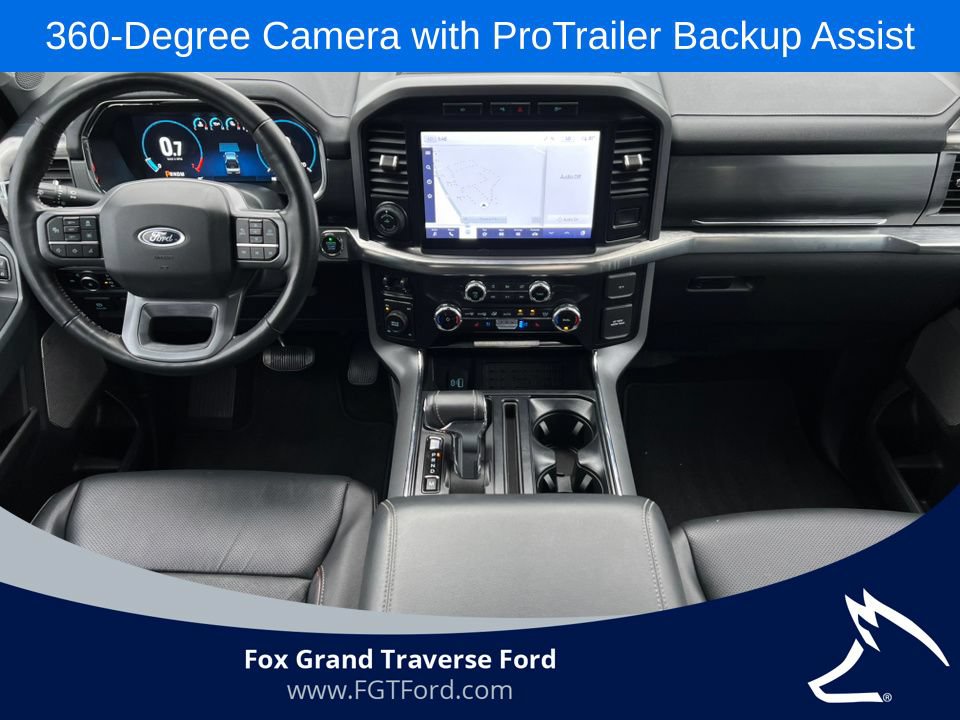 Certified 2023 Ford F150 Lariat w/ Equipment Group 502A High AWD/4WD image 3