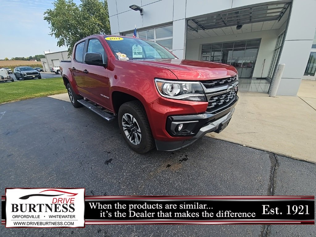 Certified 2021 Chevrolet Colorado Z71