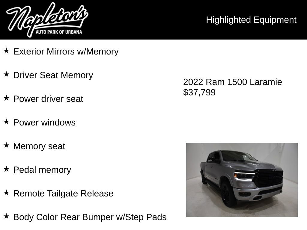 Used 2022 RAM 1500 Laramie image 16