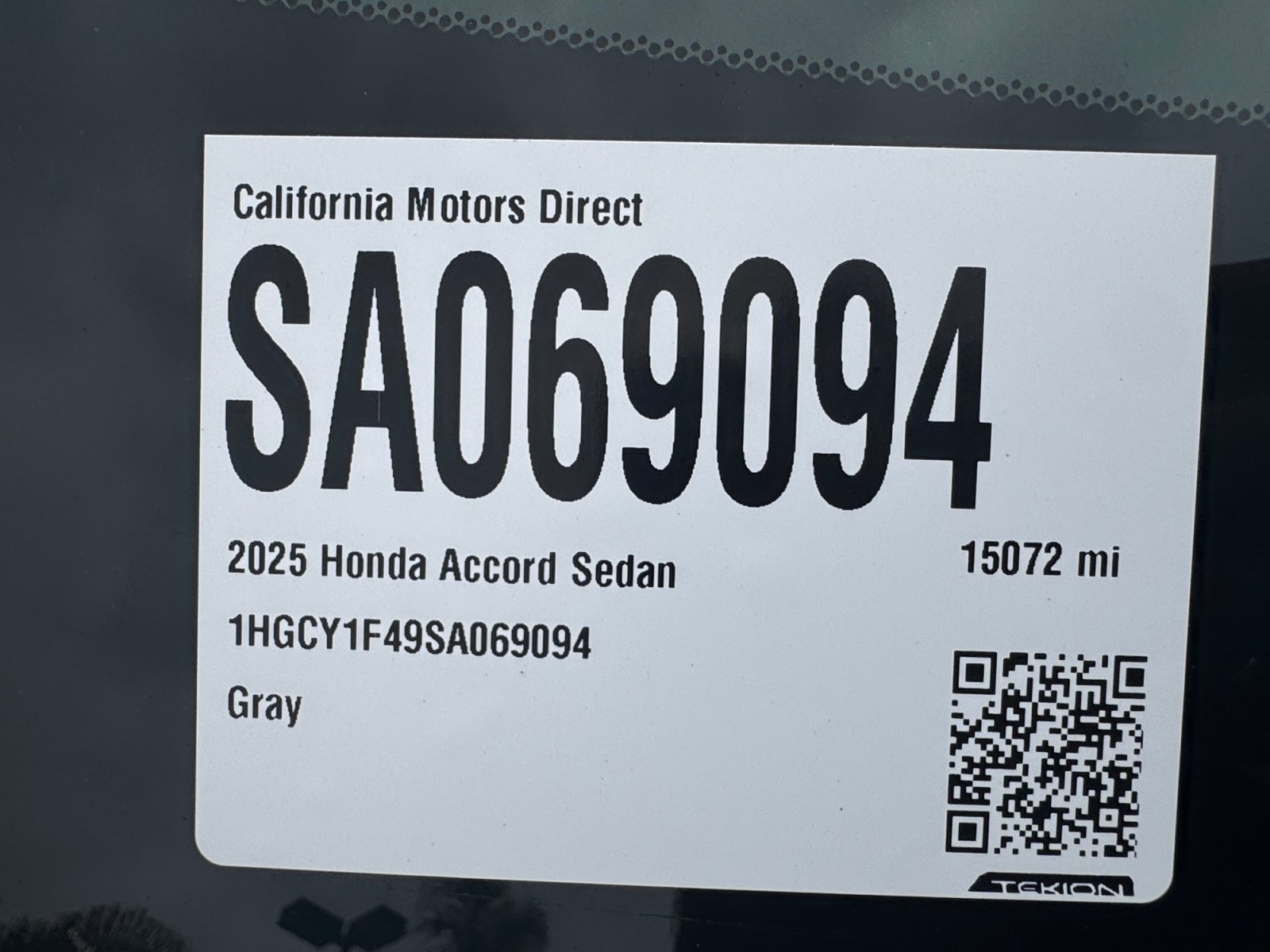 Used 2025 Honda Accord SE image 18