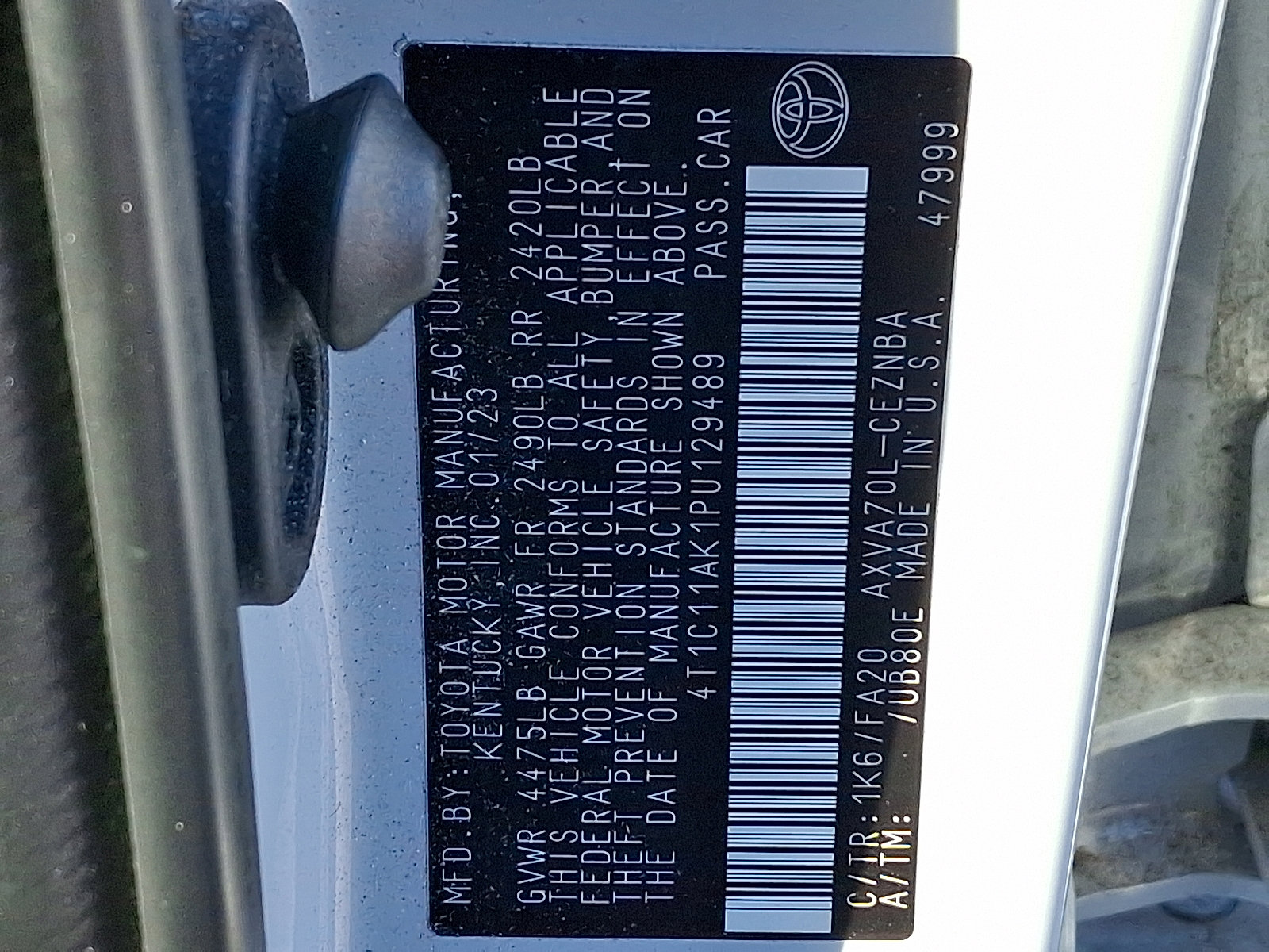 Certified 2023 Toyota Camry LE image 27