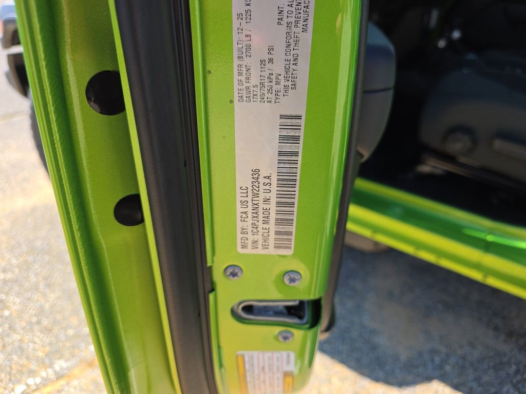 New 2026 Jeep Wrangler Sport image 35