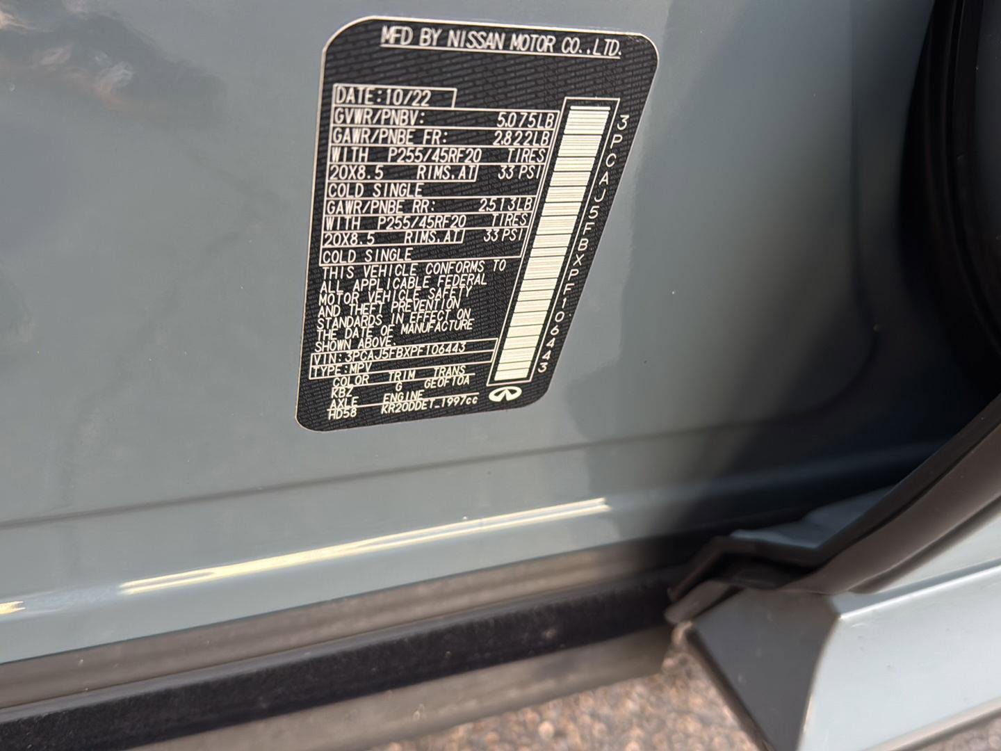 Used 2023 INFINITI QX50 Sport image 37