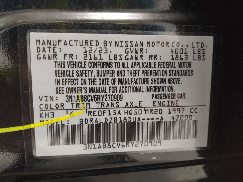 Used 2024 Nissan Sentra SV FWD image 33