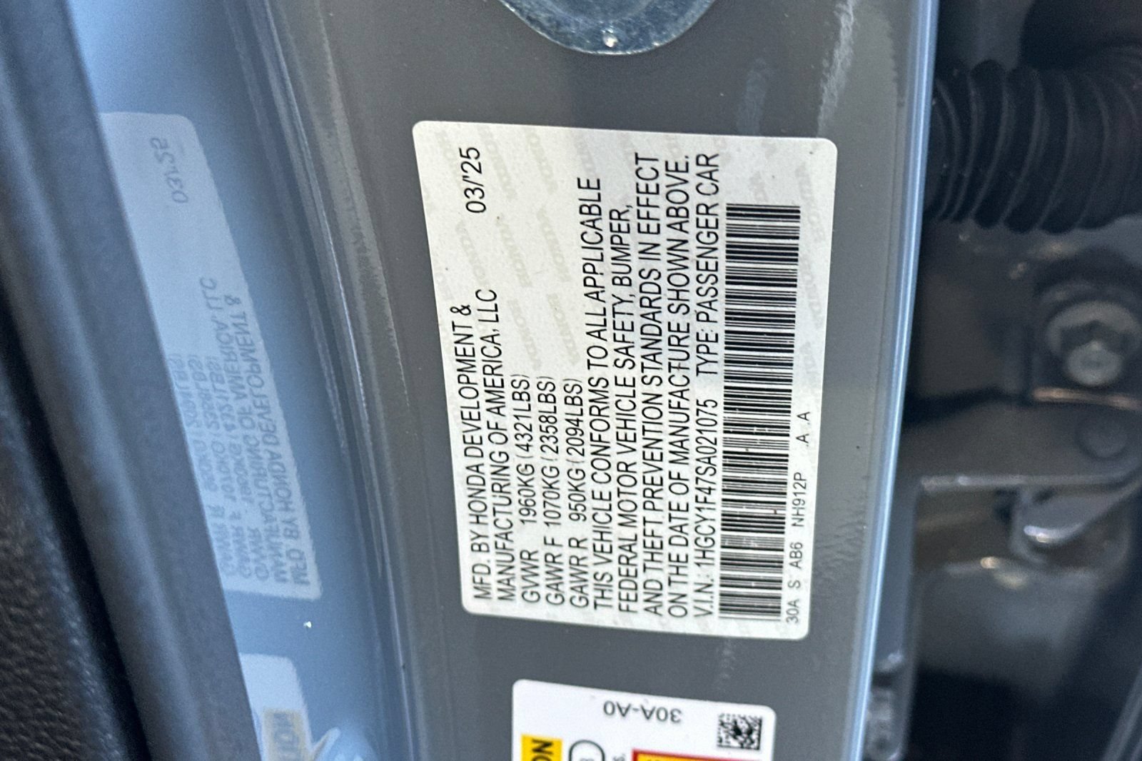 Used 2025 Honda Accord SE image 27