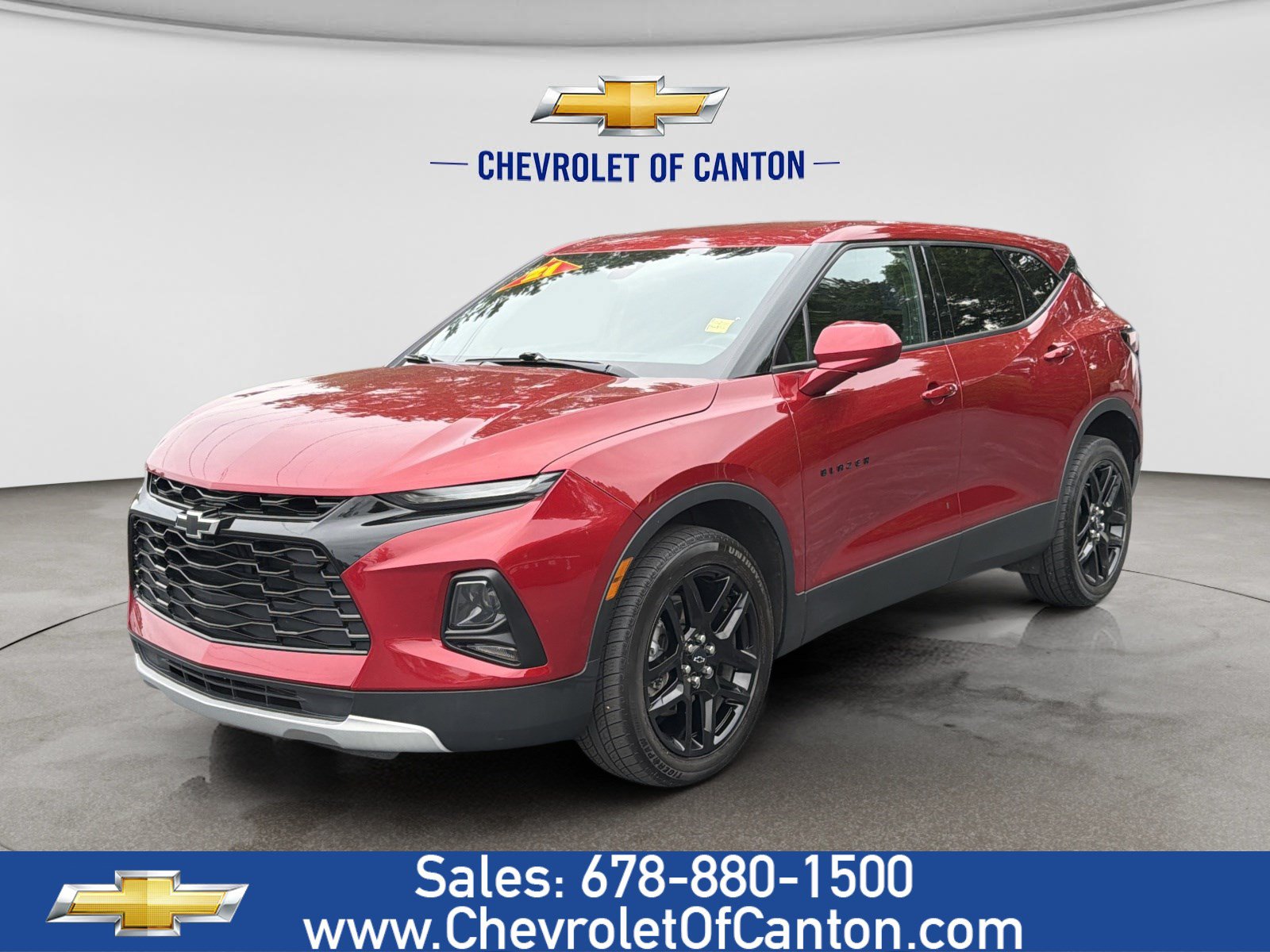 Used 2021 Chevrolet Blazer LT w/ LPO, Black Accent Package FWD image 1