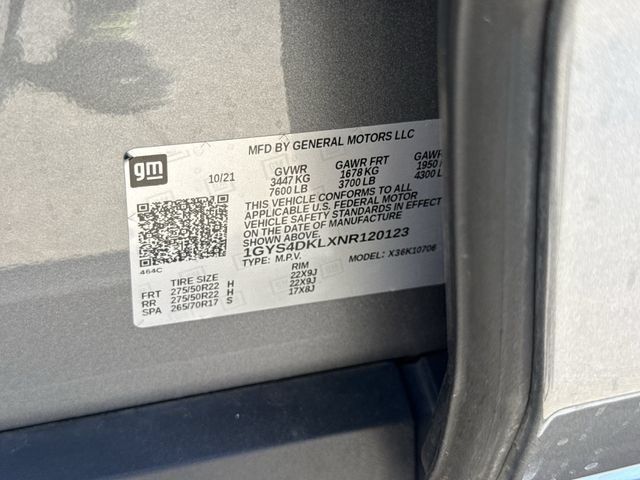 Certified 2022 Cadillac Escalade Premium Luxury Platinum w/ Heavy-Duty Trailer Package AWD/4WD image 30