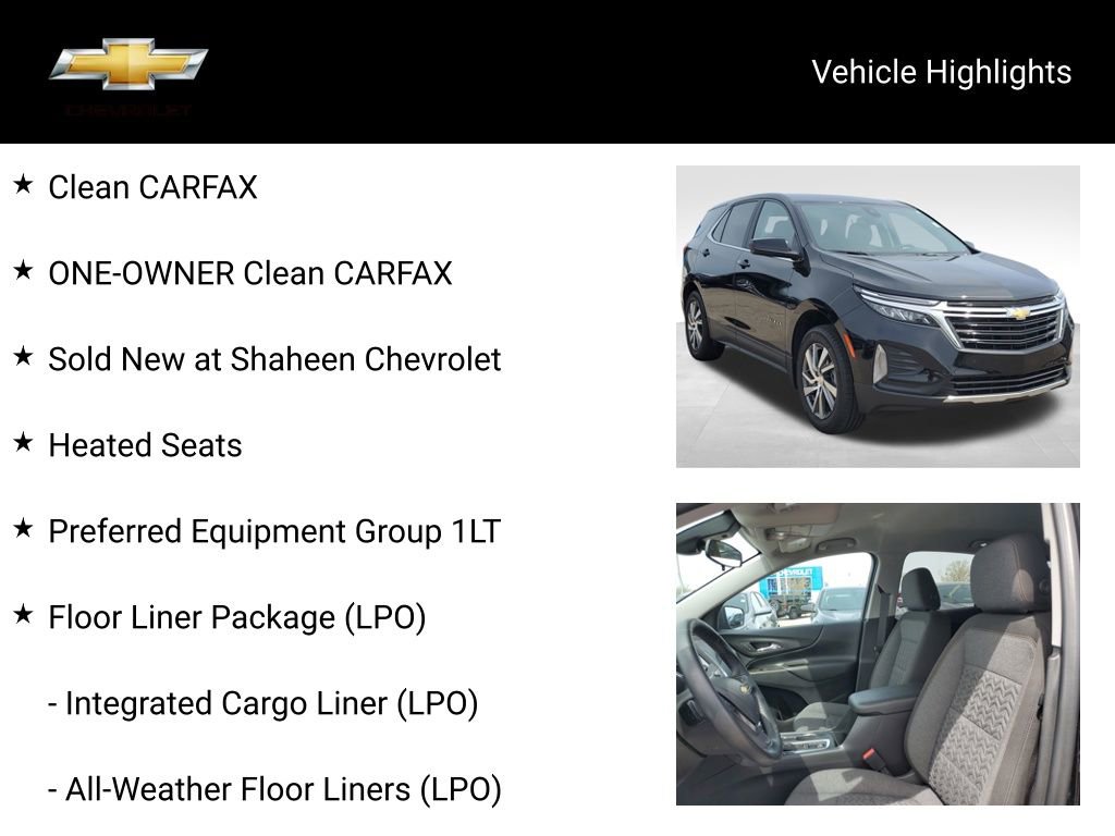 Certified 2024 Chevrolet Equinox LT w/ LPO, Floor Liner Package AWD/4WD image 19