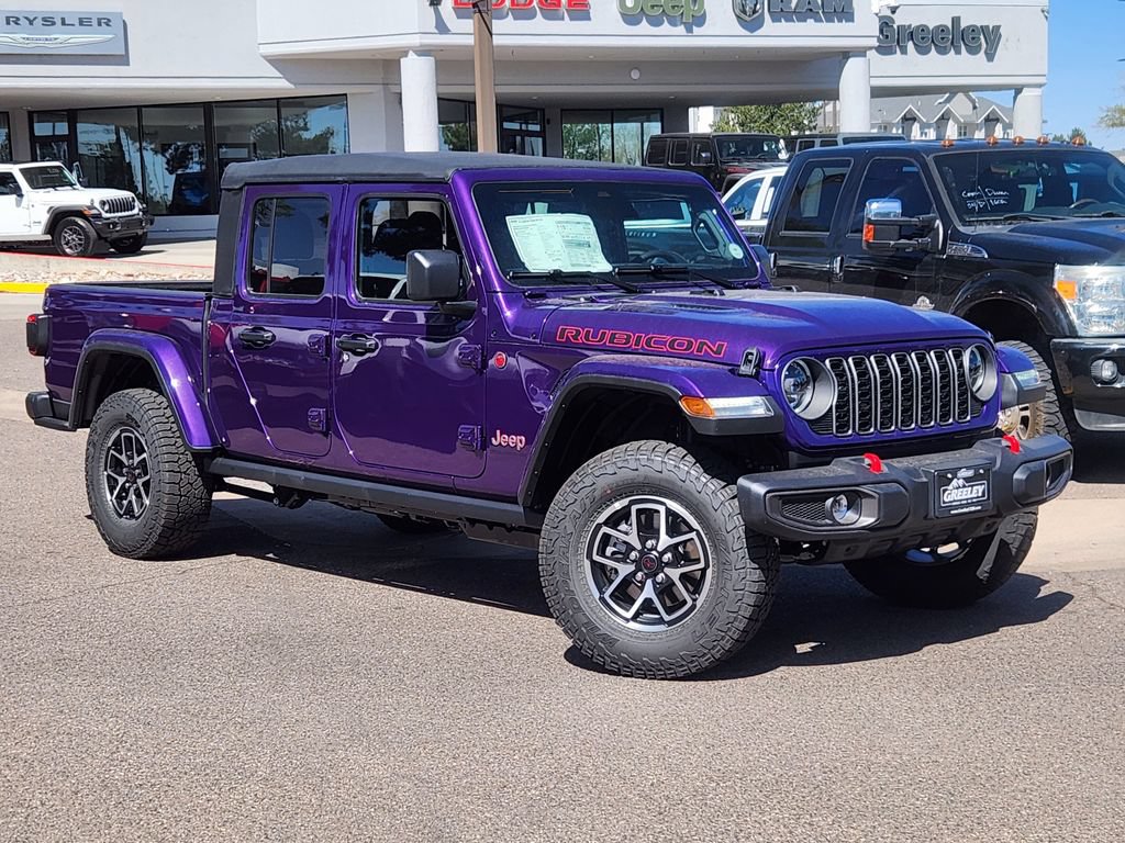 New 2026 Jeep Gladiator Rubicon w/ Steel Power Dome Hood Package AWD/4WD image 1