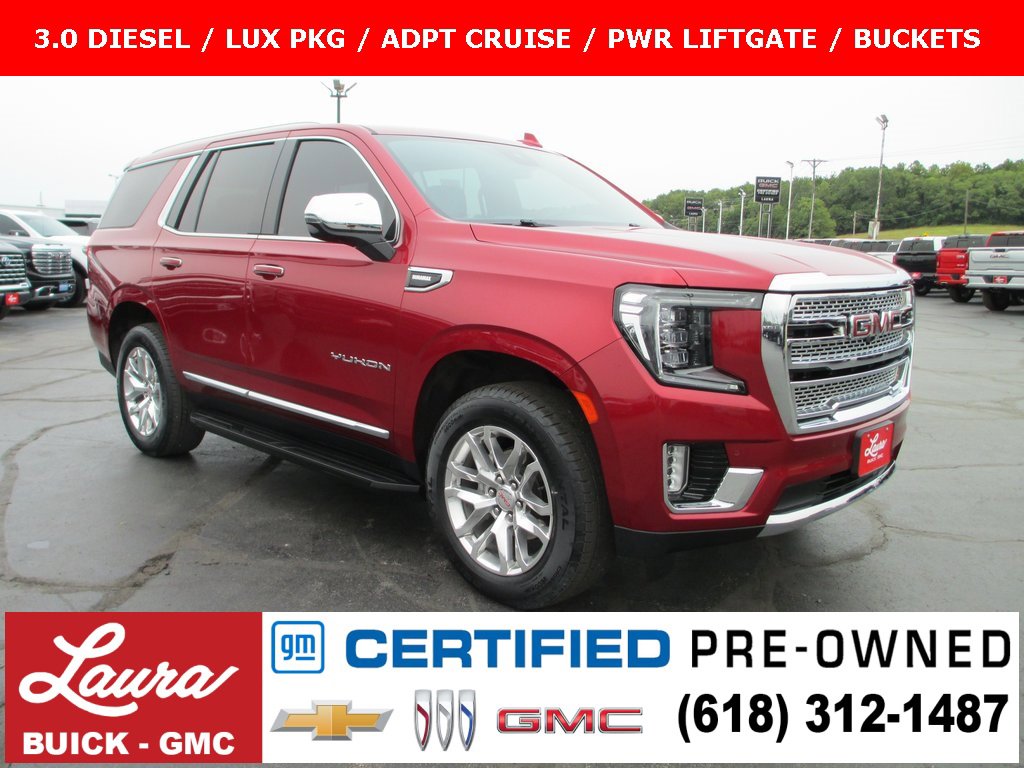 Certified 2023 GMC Yukon SLT w/ SLT Luxury Package