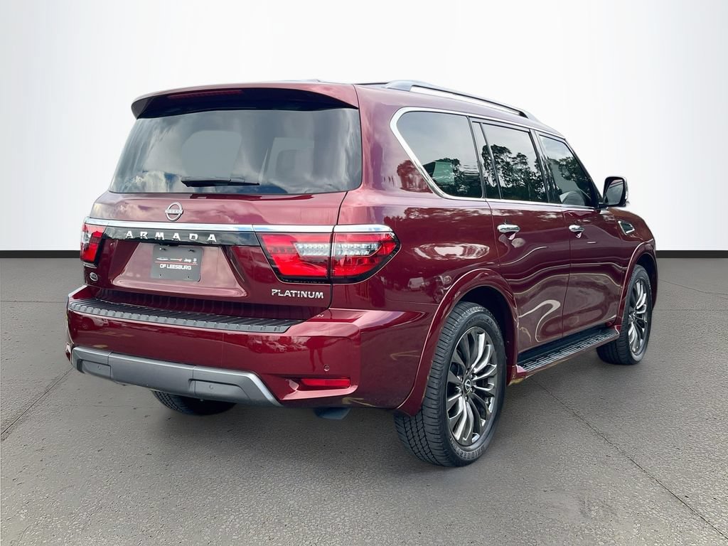 Used 2023 Nissan Armada Platinum w/ Captain's Chairs Package AWD/4WD image 7
