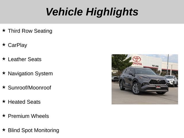 Used 2024 Toyota Highlander Platinum FWD image 5