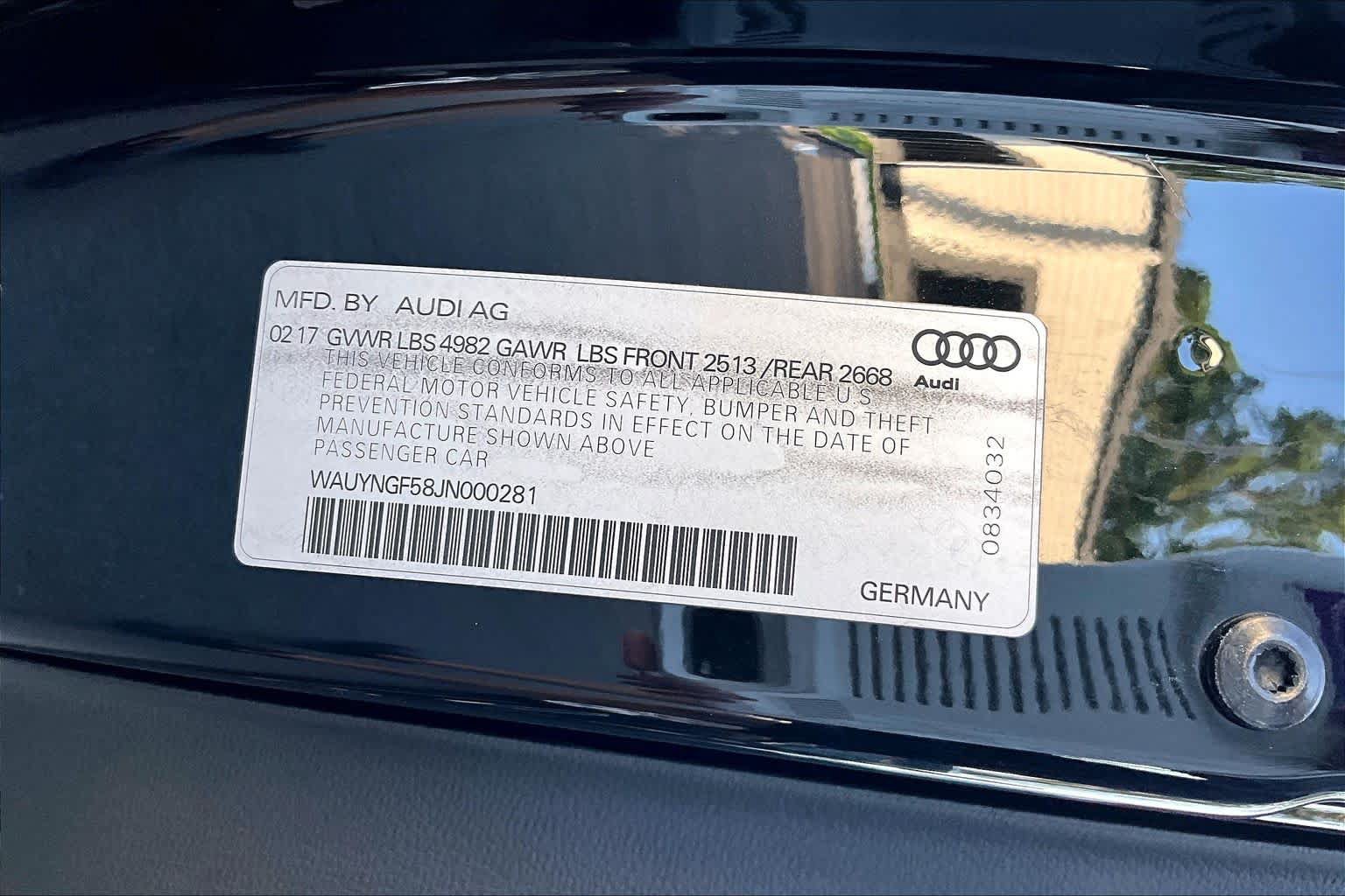 Used 2018 Audi A5 2.0T Premium Plus w/ Premium Plus AWD/4WD image 34