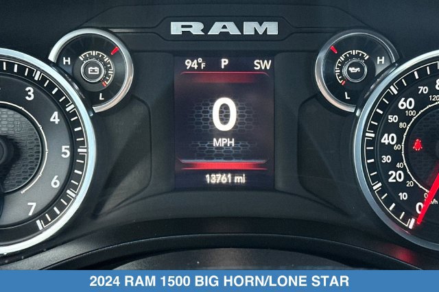 Used 2024 RAM 1500 Big Horn w/ Trailer Tow Group RWD image 26