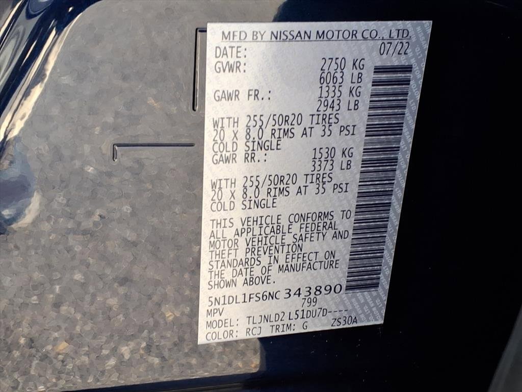 Used 2022 INFINITI QX60 Luxe w/ Performance Audio Package image 31