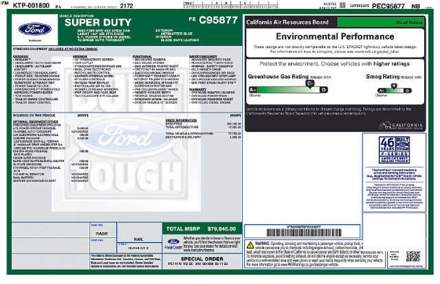 Certified 2023 Ford F350 Lariat w/ Chrome Package AWD/4WD image 17