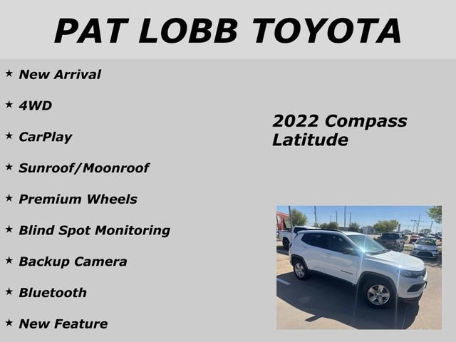 Used 2022 Jeep Compass Latitude w/ Sun and Sound Group image 16