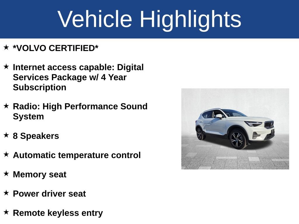 Certified 2025 Volvo XC40 B5 Core image 4