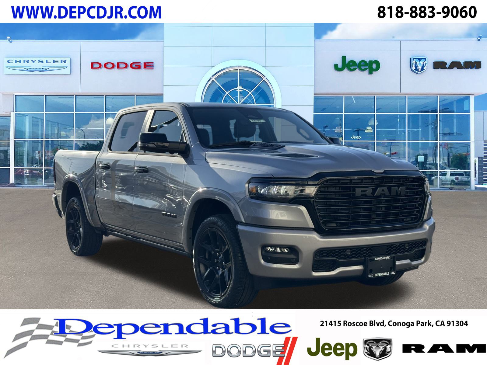 New 2026 RAM 1500 Laramie w/ Night Edition image 1