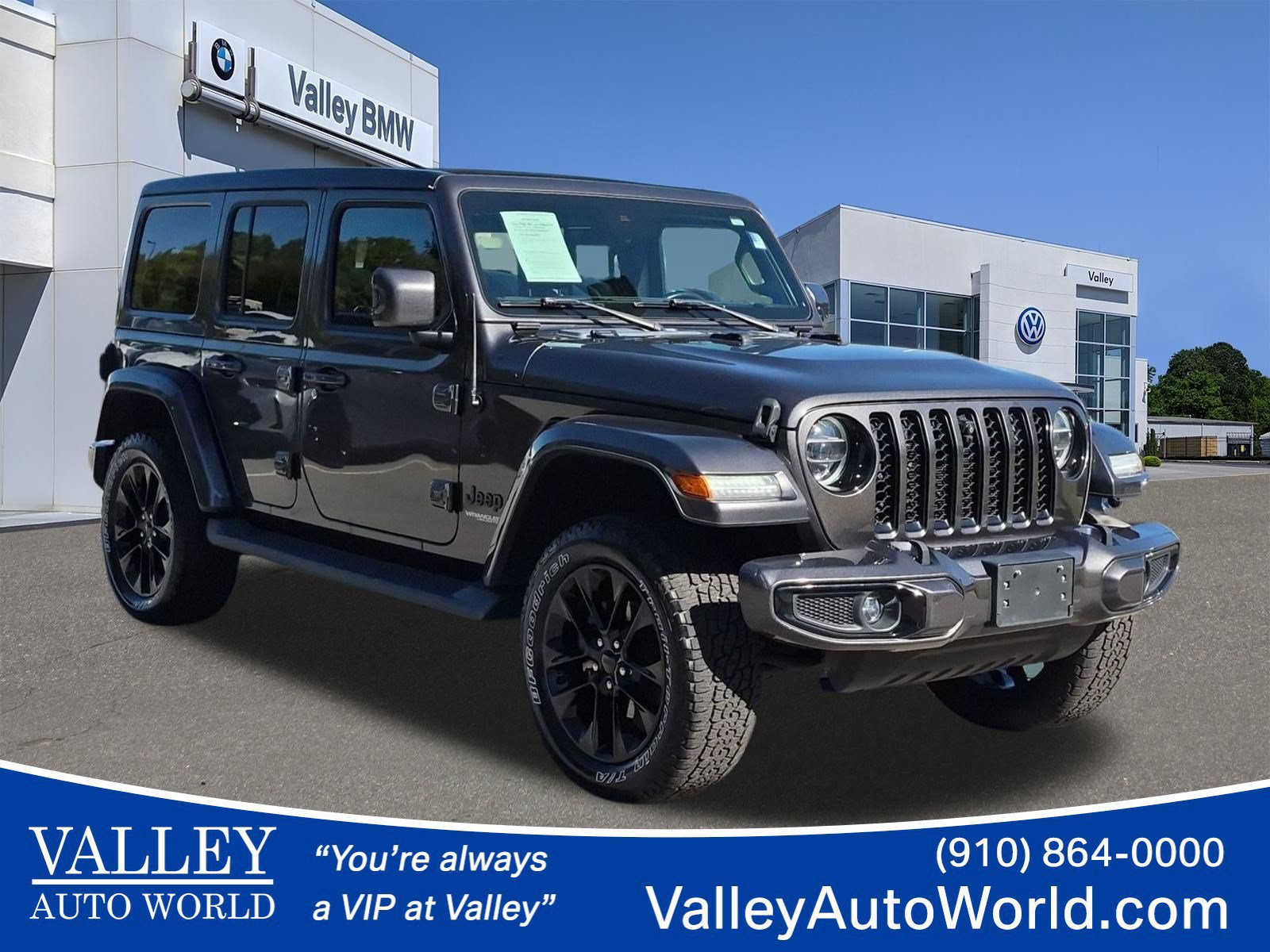 Used 2021 Jeep Wrangler Unlimited Sahara