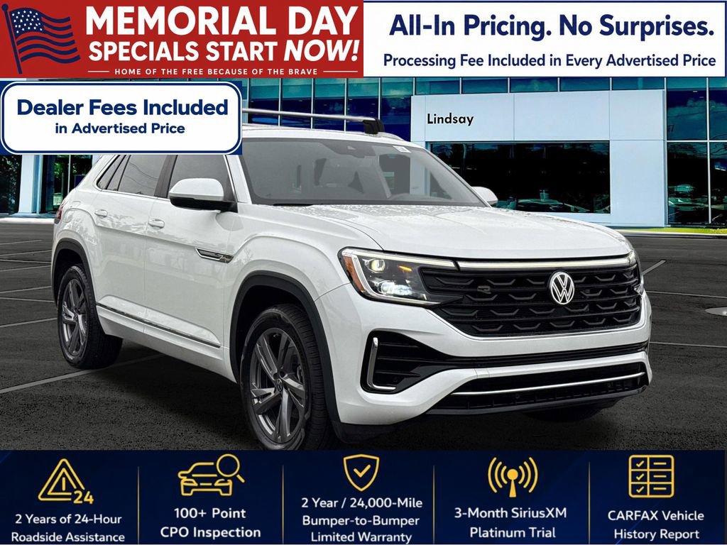 Certified 2024 Volkswagen Atlas Cross Sport SEL R-Line