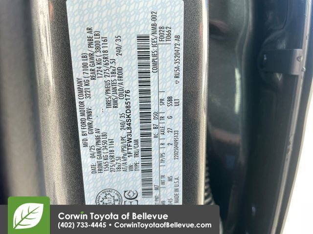 Used 2025 Ford F150 XLT w/ Equipment Group 301A Standard image 25