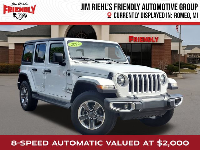 Used 2022 Jeep Wrangler Unlimited Sahara AWD/4WD 360° Tour