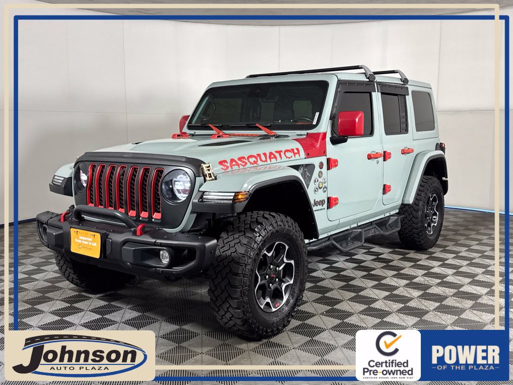 Certified 2023 Jeep Wrangler Unlimited Rubicon w/ Steel Bumper Group