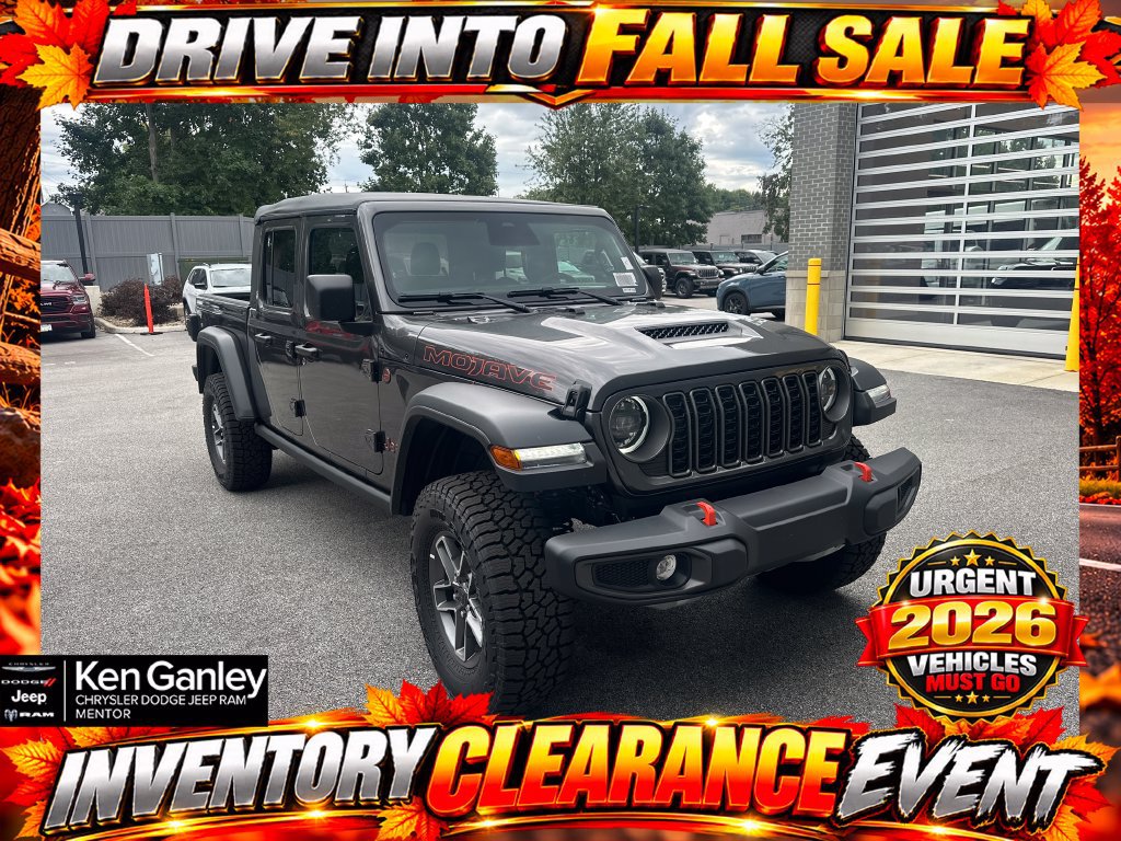 New 2026 Jeep Gladiator Mojave