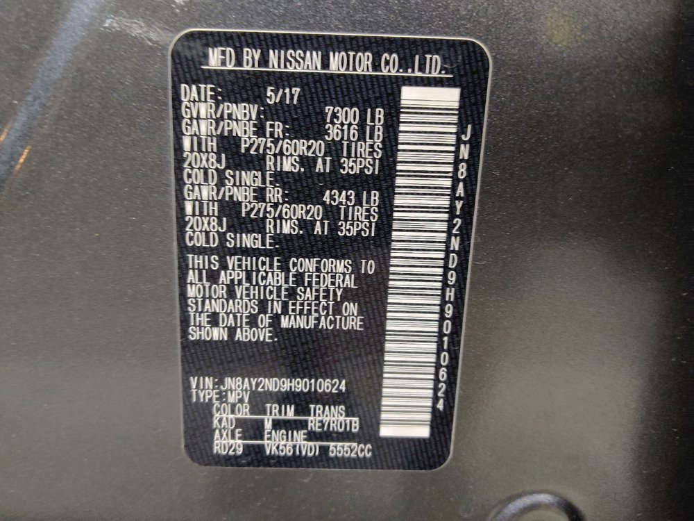 Used 2017 Nissan Armada SL image 33