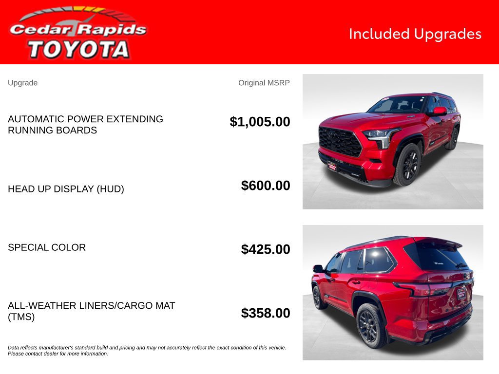 Certified 2024 Toyota Sequoia Platinum AWD/4WD image 7