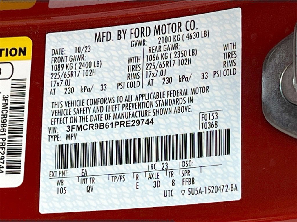 Used 2023 Ford Bronco Sport Big Bend w/ Convenience Package image 31