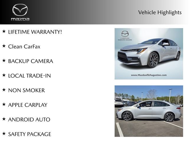 Used 2022 Toyota Corolla XSE image 2