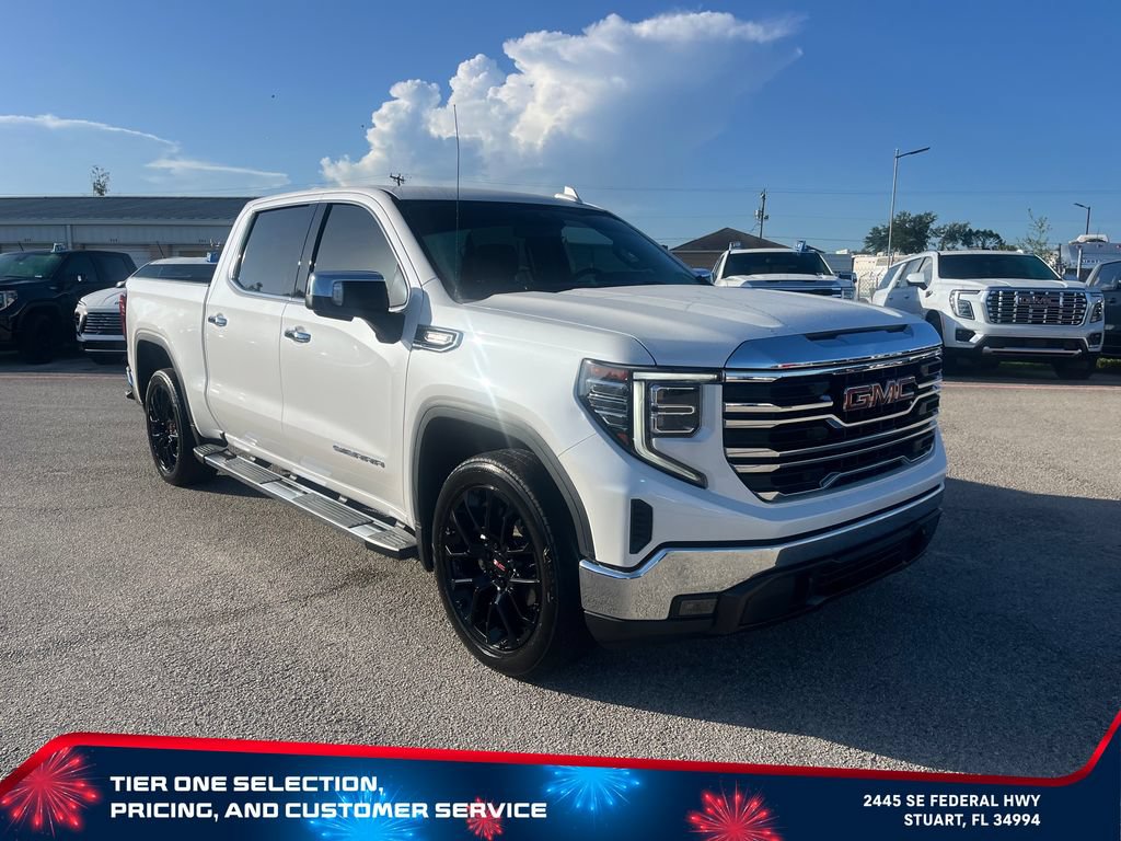 Used 2023 GMC Sierra 1500 SLT w/ SLT Premium Package RWD image 3