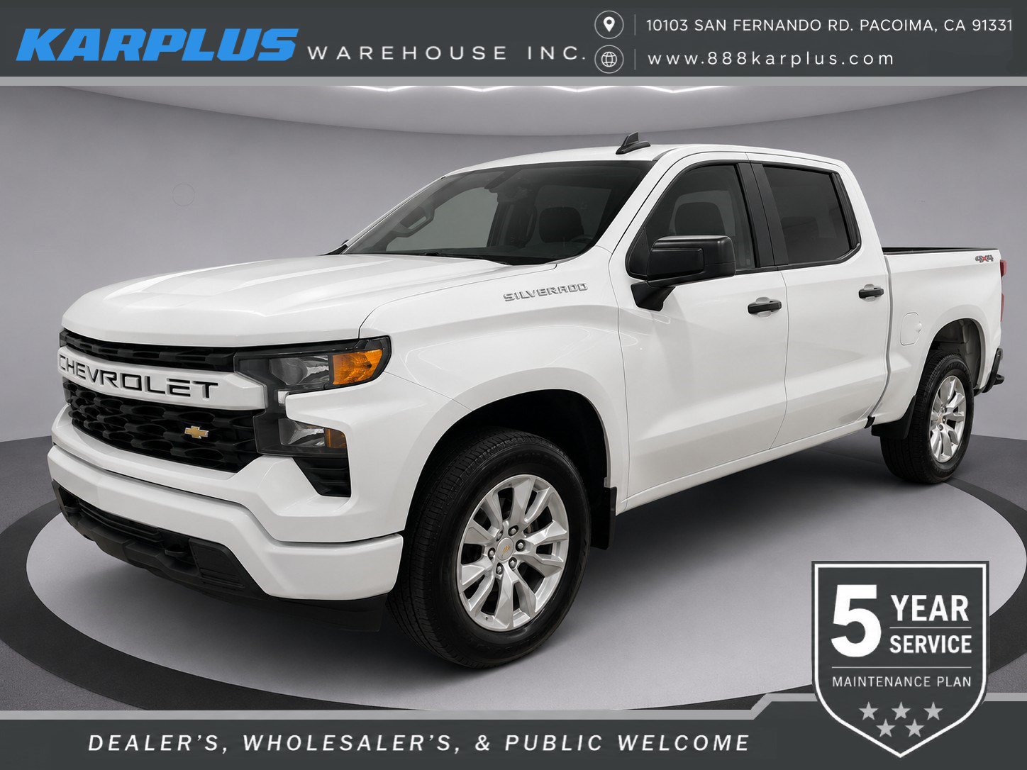 Used 2022 Chevrolet Silverado 1500 Custom AWD/4WD image 1