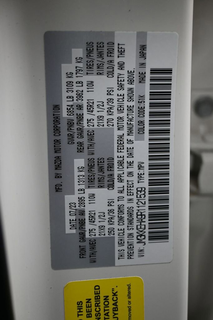 Used 2024 MAZDA CX-90 Plug-In Hybrid w/ Premium Plus image 9