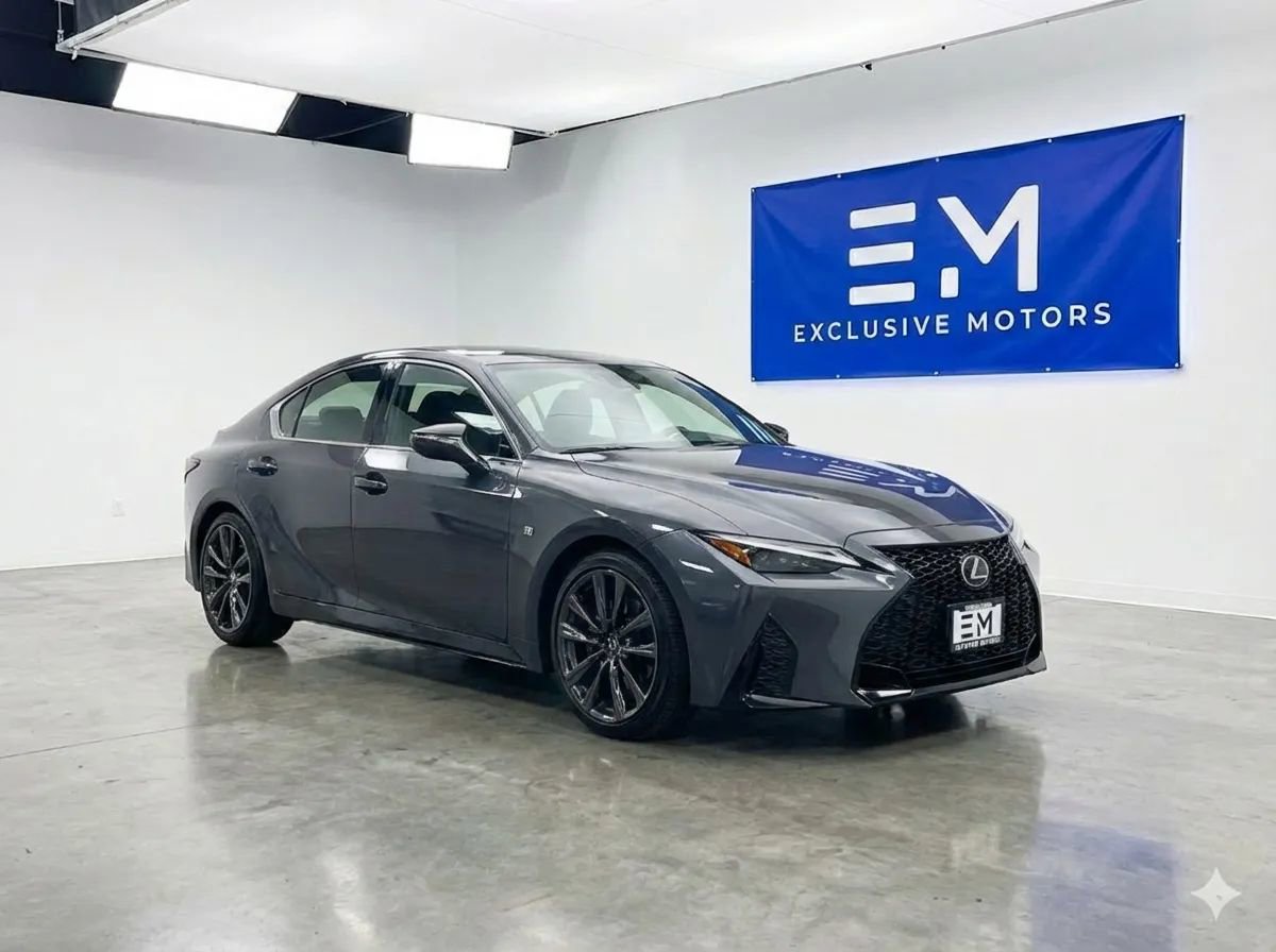 Used 2021 Lexus IS 350 F Sport w/ Accessory Package 2