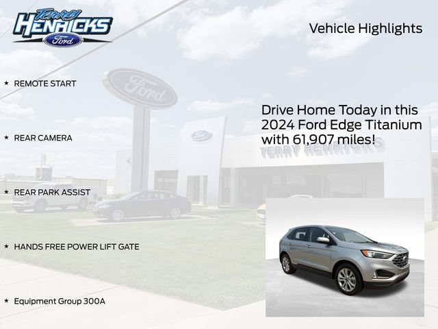 Used 2024 Ford Edge Titanium AWD/4WD image 4