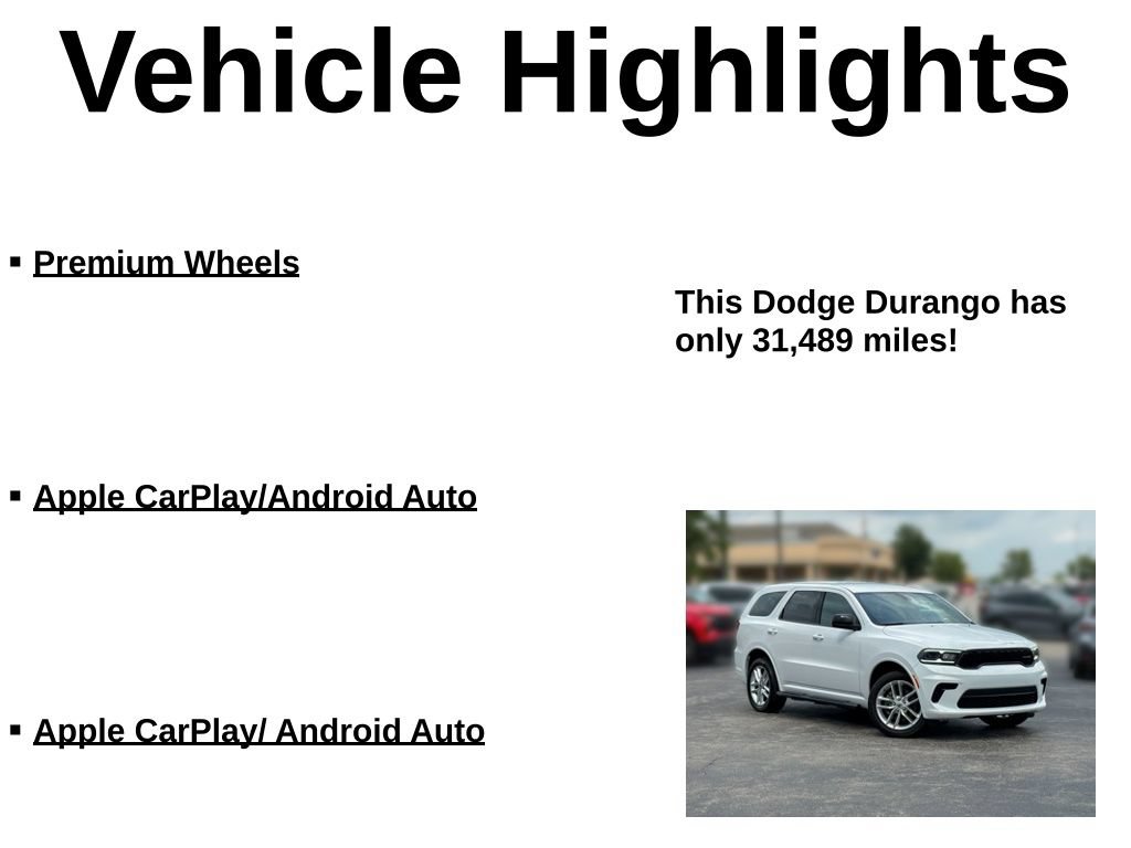 Used 2024 Dodge Durango GT AWD/4WD image 43