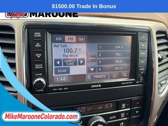 Used 2013 Jeep Grand Cherokee Overland Summit RWD image 22