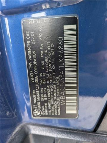 Used 2001 BMW Z3 2.5i RWD image 15