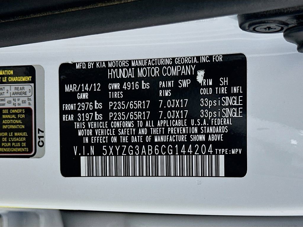 Used 2012 Hyundai Santa Fe GLS image 30