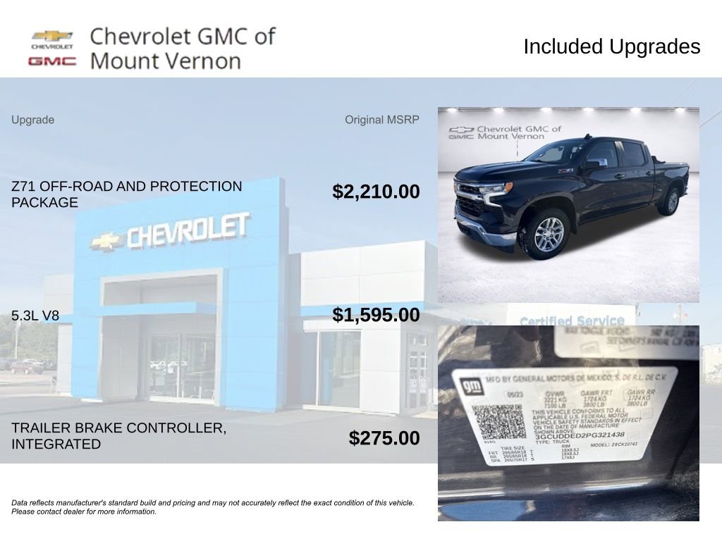 Used 2023 Chevrolet Silverado 1500 LT AWD/4WD image 6